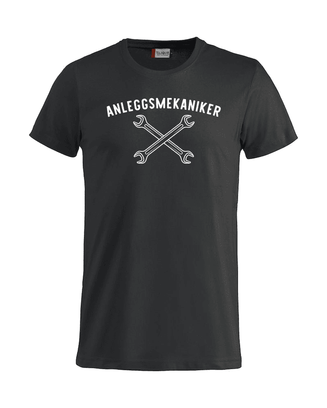 Anleggsmekaniker t-shirt