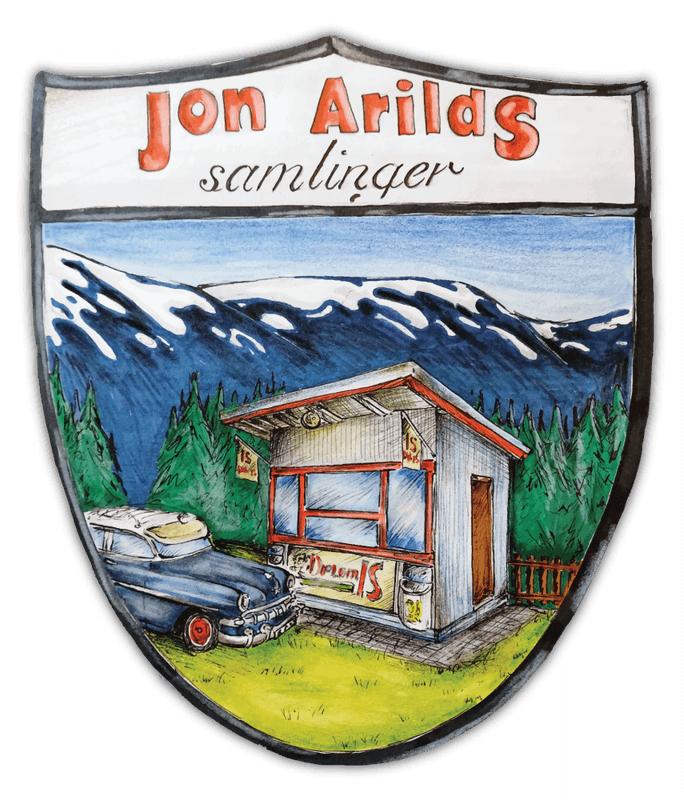 Jon Arilds samlinger klistremerke