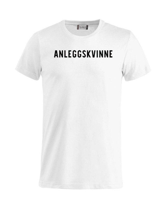 Anleggskvinne t-shirt