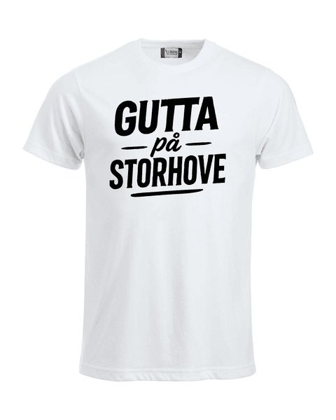 Gutta på Storhove tee